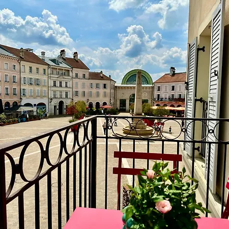 Appt Vue Place De Toscane - 4min Disneyland-paris
